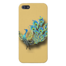 Dancing peacock cases for iPhone 5