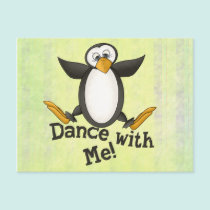 Dancing Penguin postcards