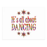 DANCING POST CARD