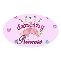 Dancing Princess Ballet Design Stickers