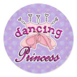 Dancing Princess Ballet Design Sticker