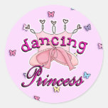 Dancing Princess Ballet Design Sticker