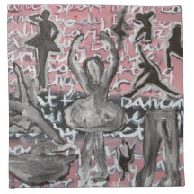 Dancing Printed Napkins