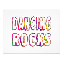 Dancing Rocks Invitation