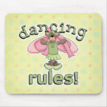 Dancing Rules Ballerina Bear Mouse Mats