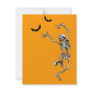 Dancing Skeleton invitation card
