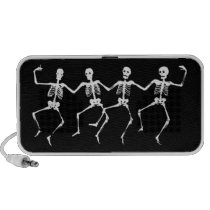 Dancing Skeletons II Ipod Speakers