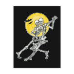 Dancing Skeletons Postcard