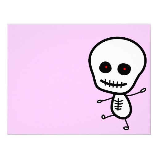Dancing Skellie Invitations