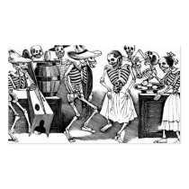 "Dancing the Jarabe in the Other World" Business Card Templates