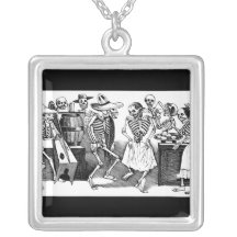 "Dancing the Jarabe in the Other World" Necklace