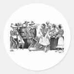 "Dancing the Jarabe in the Other World" Stickers