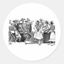 "Dancing the Jarabe in the Other World" Stickers