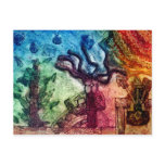 Dancing Tribal Man Postcards