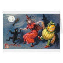Dancing Witch in Moonlight Cards