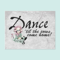 Dancing with Cows postcards