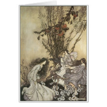 Dancing with the Fairies Greeting Card