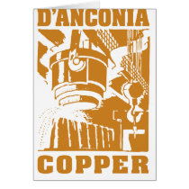 d'Anconia Copper / Copper Logo Greeting Cards