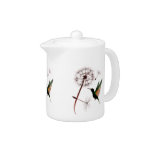 Dandelion and Hummingbird Teapot