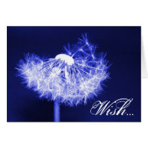 Dandelion Dreams: Inspirational Card