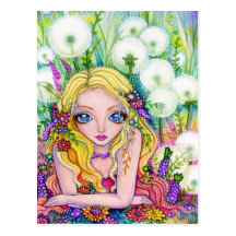 Dandelion Fairy Kingdom - Postcard