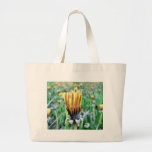 Dandelion Flower Almost In Bloom Canvas Bags