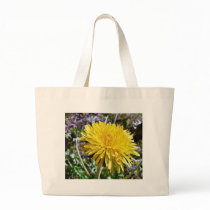 Dandelion Flower In Grass Bag