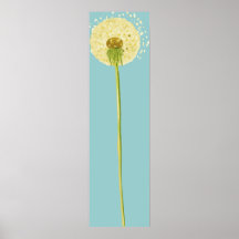 Dandelion Flower Poster