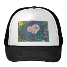 dandelion fluff hats