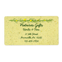 Dandelion Label