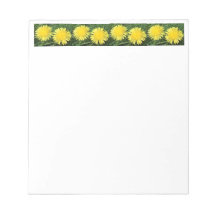 Dandelion Notepad
