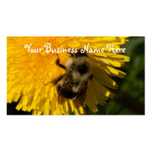 Dandelion Pollenator; Promotional Business Card Templates