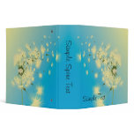 Dandelion Seeds Blowing In The Wind, Sample Spi... Binder