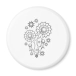 Dandelion Tattoo Design Magnets