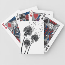 Dandelion Trio Playing Cards