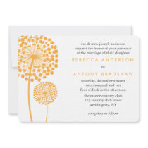 Dandelion Wedding Invitations