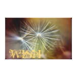 Dandelion Wish Canvas Print