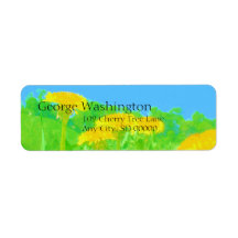 Dandelions Return Address Label
