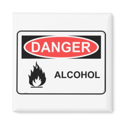 Danger Alcohol by baxiemur