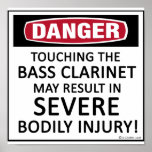 Danger Bass Clarinet posters