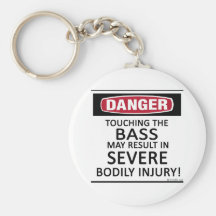 Danger Bass Keychain
