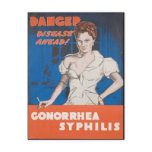 Danger! Disease Ahead! WWII STD Warning Postcards