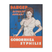 Danger! Disease Ahead! WWII STD Warning Postcards