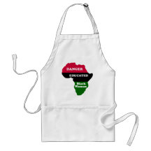 DANGER - Educated Black Woman Apron
