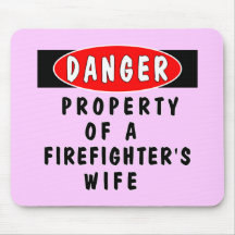 Danger!  FF Wife Mouse Pads
