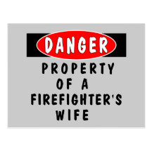 Danger!  FF Wife Post Card