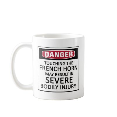 Danger French Horn Mugs by Danger_Instrument
