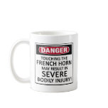 Danger French Horn mugs