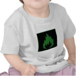 Danger Highly Flammable Warning Sign Chemical Burn Shirt