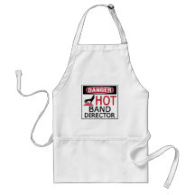 Danger, Hot Band Director! Apron